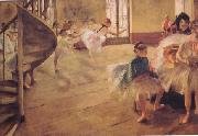 Edgar Degas The Rehearsal (nn03) Spain oil painting artist